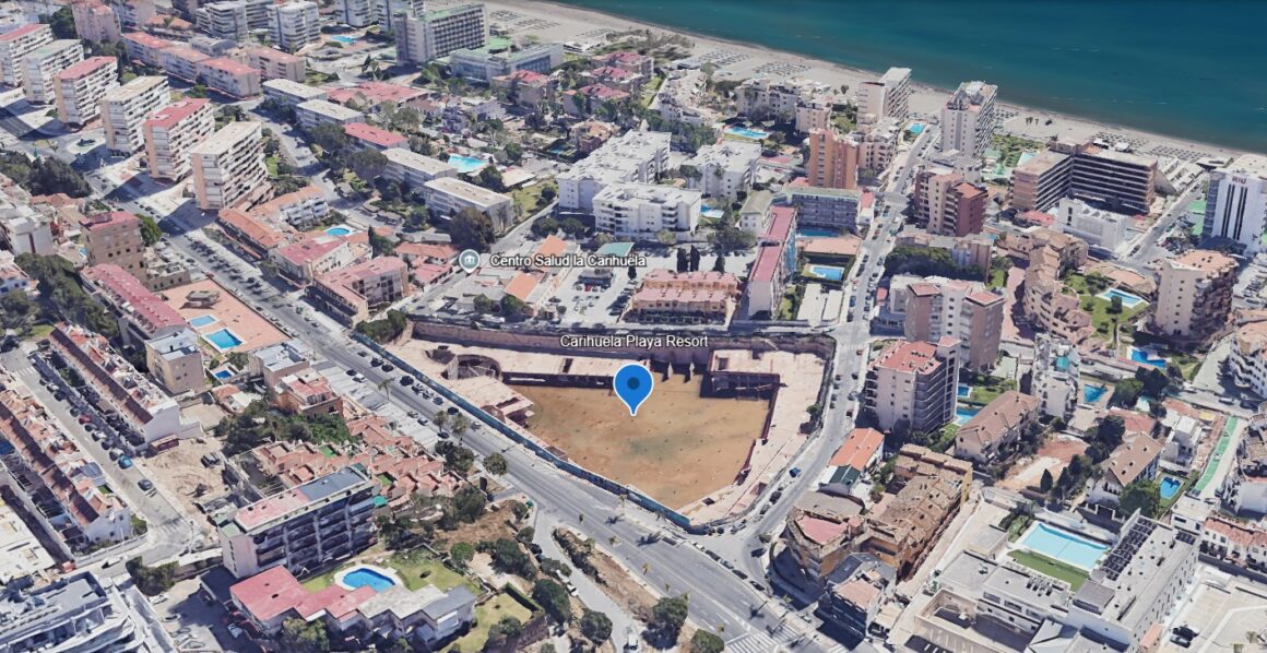 birdview lacation Carihuela Playa Resort