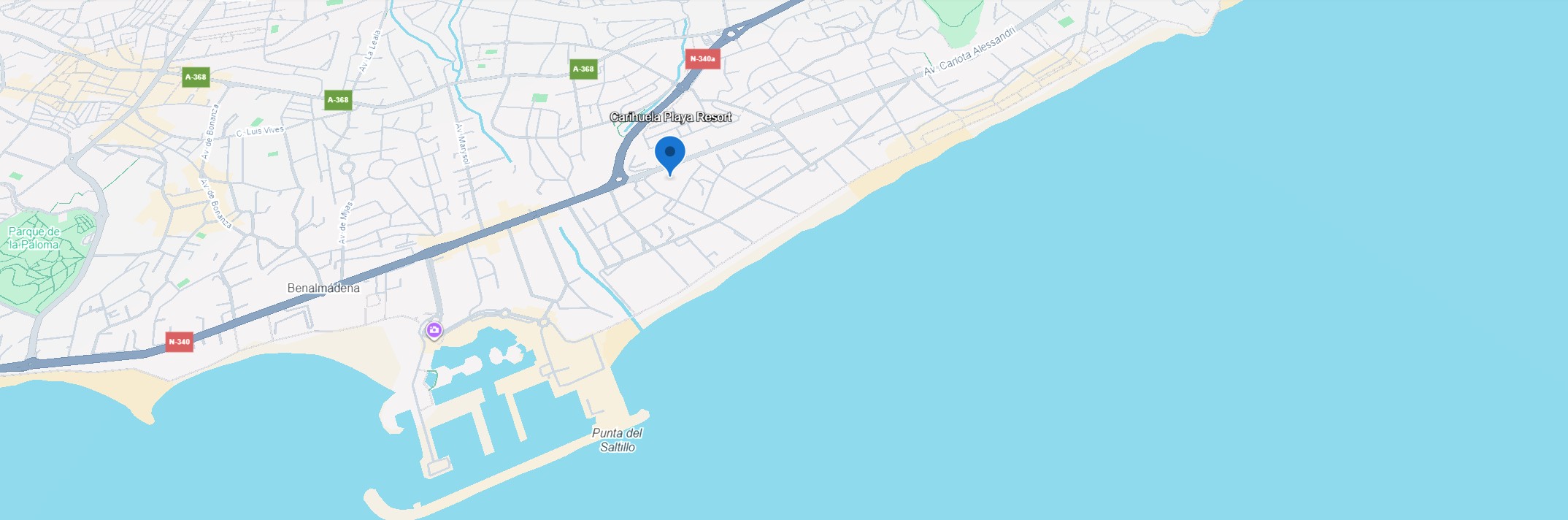 Mapa de Carihuela Playa Resort